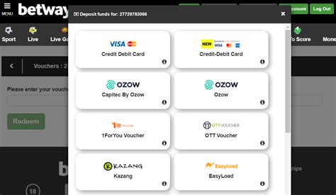 betway co za account vouchers to redeem|Betway Voucher Deposit Guide .